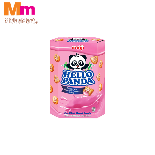 MEIJI HELLO PANDA STRAWBERRY FAMILY PACK (234G)
