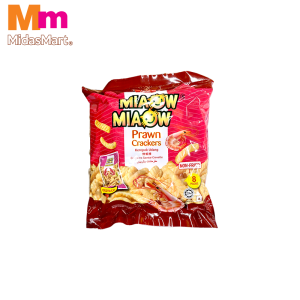 MIAOW MIAOW PRAWN CRACKERS MULTIPACK (8 X 10G)
