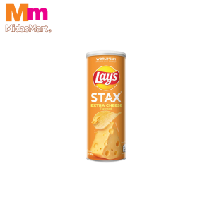 LAY'S STAX POTATO CRISPS EXTRA CHEESE (100G)