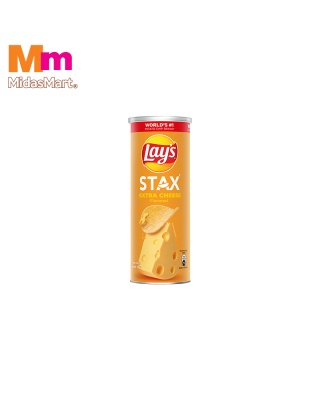 LAY'S STAX POTATO CRISPS - EXTRA CHEESE (100G)