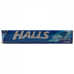 HALLS STICK CANDY-MENTHOLYPTUS 1X34G