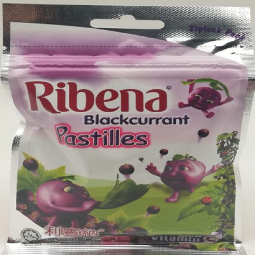 RIBENA PASTILLES REGULAR 1X5'S