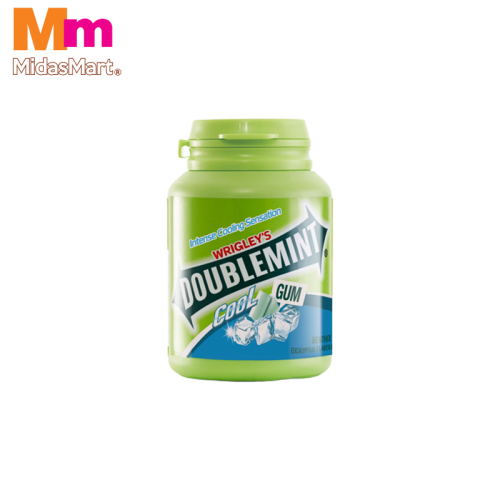 WRIGLEY'S DOUBLEMINT MENTHOL COOL CHEWING GUM BOTTLE (58G)