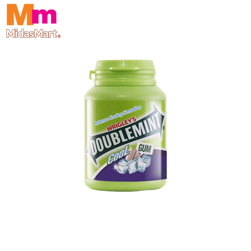 WRIGLEY'S DOUBLEMINT BLACKCURRANT COOL CHEWING GUM BOTTLE (58G)