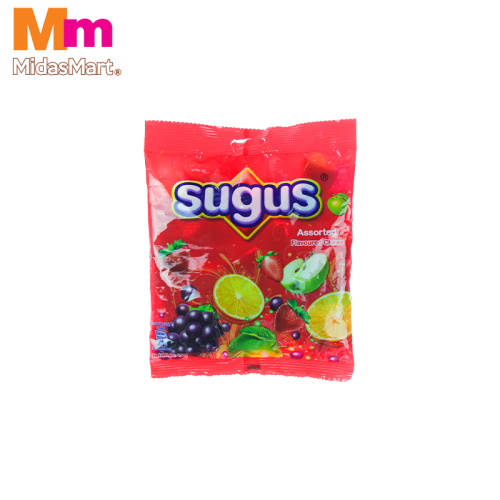 SUGUS ORIGINAL FRUIT CHEWY CANDY (100G)
