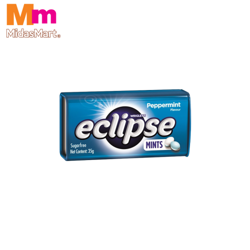 WRIGLEY'S ECLIPSE PEPPERMINT SUGARFREE MINTS (35G)