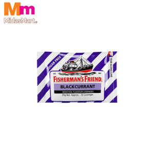FISHERMAN'S FRIEND SUGAR FREE BLACKCURRANT (25G)