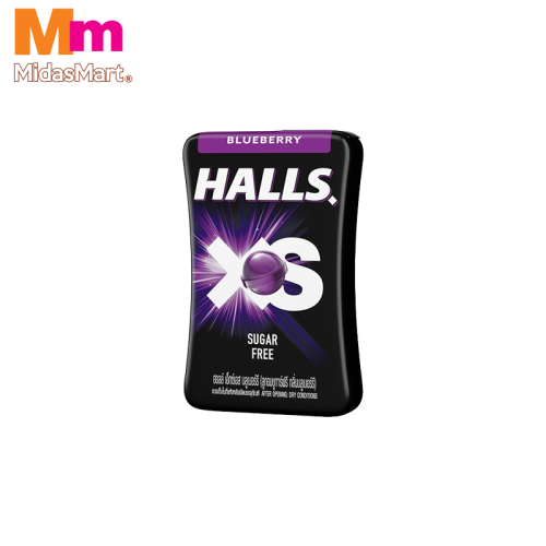 HALLS XS BLUEBERRY (23 PIECES)