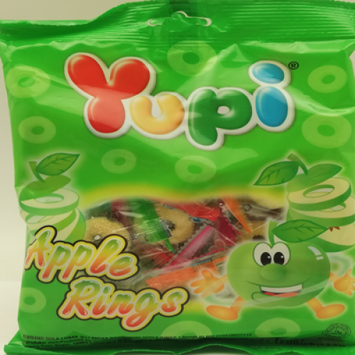 YUPI APPLE RING 1X120G