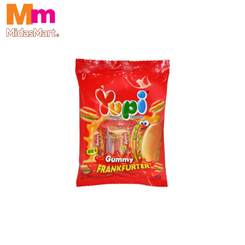 YUPI GUMMY FRANKFURTER (84G)