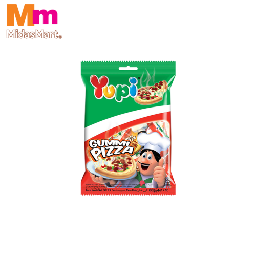 YUPI GUMMY PIZZA (88G)