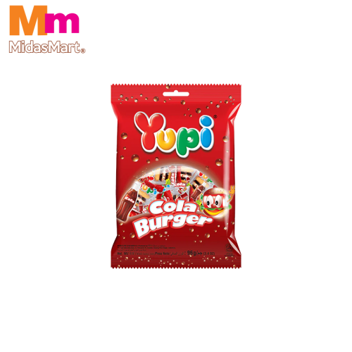 YUPI COLA GUMMY BURGER (84G)
