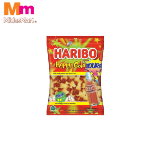 HARIBO HAPPY COLA ZOURR GUMMY CANDY (80G)