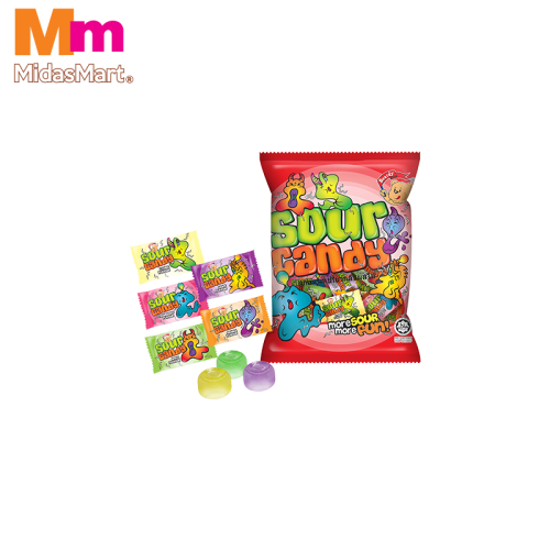 BEARDY SOUR FRUIT CANDY (140G)