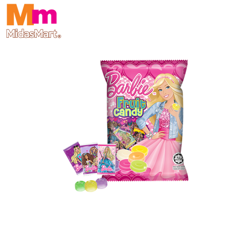 BARBIE MIX FRUIT SUPER LOLLIPOP (120G)