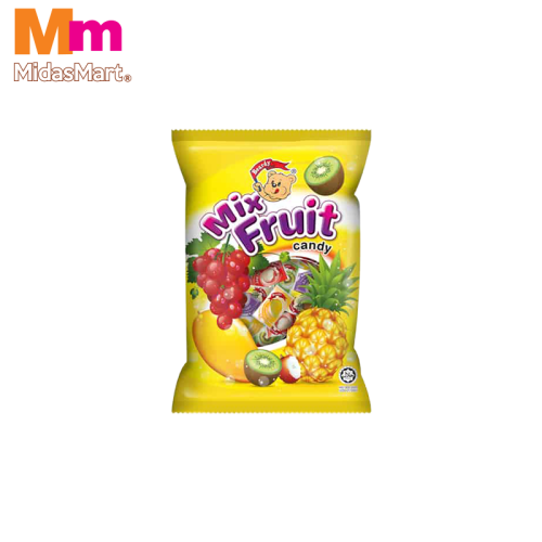 BEARDY MIX FRUIT CANDY JUMBO PACK (350 PIECES)