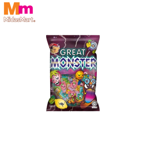 BEARDY GREAT MONSTER COLOR-CHANGING CANDY (350 PIECES)