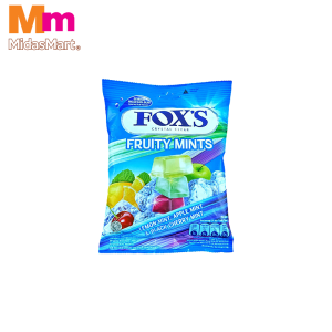 FOX'S CRYSTAL CLEAR BAG FRUITY MINTS (90G)