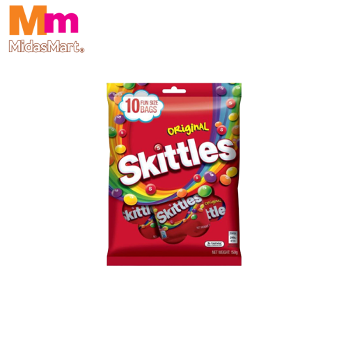 SKITTLES ORIGINAL FRUIT CANDY SHARE BAG (150G)