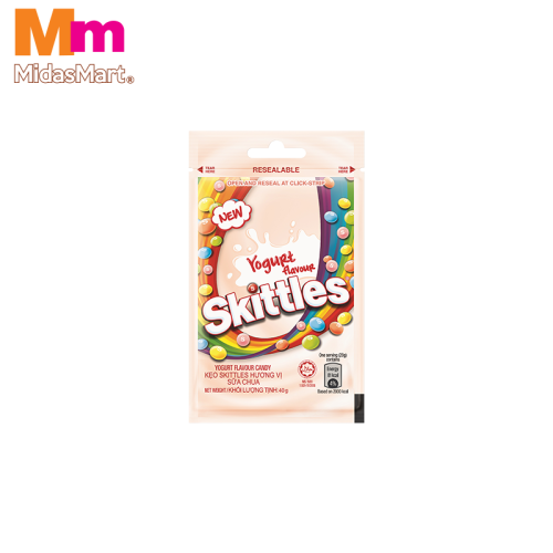 SKITTLES YOGURT FRUIT CANDY (40G)