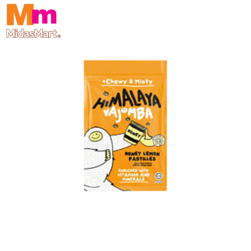 HIMALAYA VAJOMBA HONEY LEMON PASTILLES (25G)