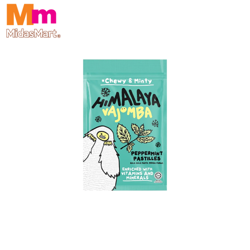 HIMALAYA VAJOMBA PEPPERMINT PASTILLES (25G)