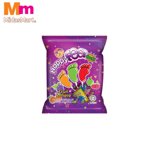 BEARDY HAPPY FEET POP LOLLIPOP (104G)