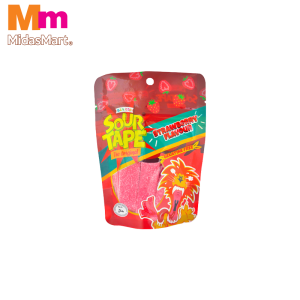 BEARDY SOUR TAPE STRAWBERRY (100G)