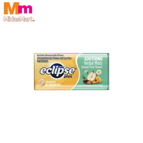WRIGLEY'S ECLIPSE PLUS MINTS LOQUAT PEAR (30G)