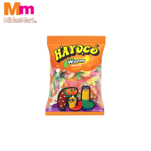 LOT 100 HAYOCO WORM GUMMY (100G)