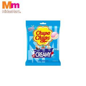CHUPA CHUPS CLASSIC CREAMY LOLLIPOPS (10 X 9.5G)