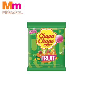 CHUPA CHUPS CLASSIC FRUIT LOLLIPOPS (10 X 9.5G)