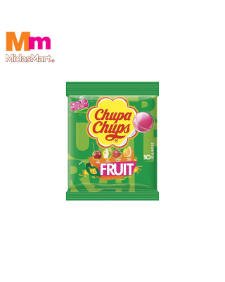 CHUPA CHUPS CLASSIC FRUIT LOLLIPOPS (10 X 9.5G)
