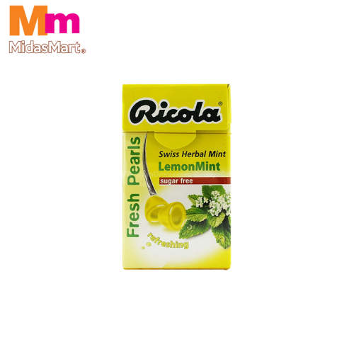 RICOLA FRESH PEARL LEMON MINT (25G)