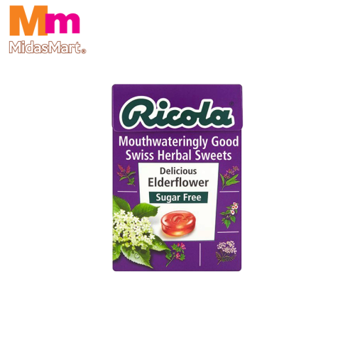 RICOLA ELDERFLOWERS SWISS HERBAL DROPS (40G)
