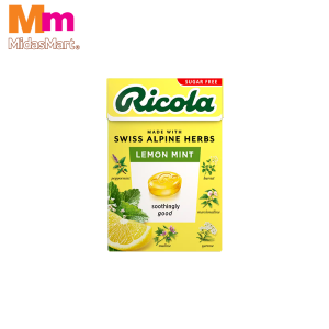 RICOLA LEMON MINT SWISS HERB CANDY (40G)