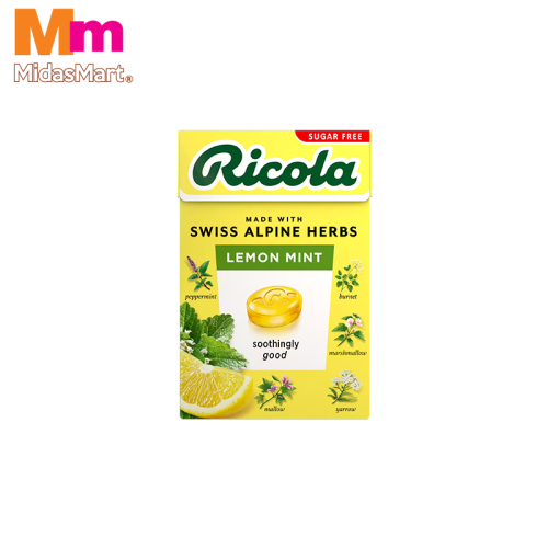 RICOLA LEMON MINT SWISS HERB CANDY (40G)