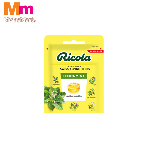 RICOLA LEMON MINT SWISS HERB CANDY (17.5G)
