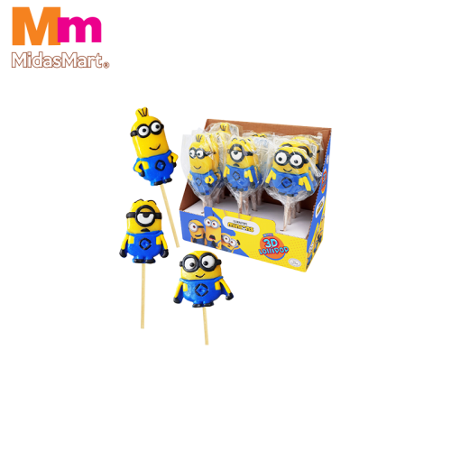 MINIONS LOLLIPOP WITH COLLECTIBLE FIGURINE (10G)