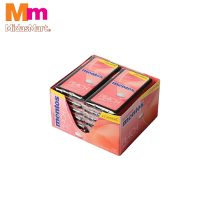 MENTOS SUGAR FREE PEACH MINT VALUE PACK (12 X 17.5G)