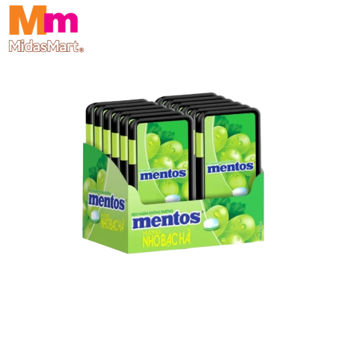 MENTOS SUGAR FREE GRAPE MINT VALUE PACK (12 X 17.5G)