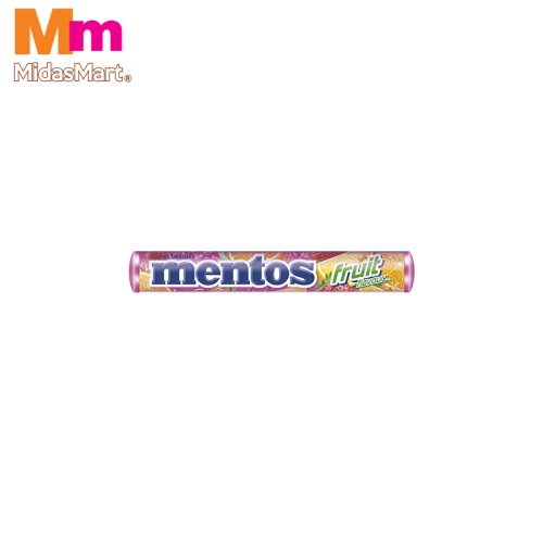 MENTOS FRUIT CHEWY CANDY STICK (37G)