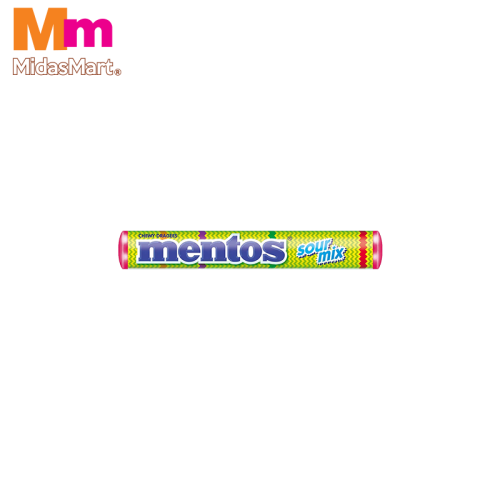 MENTOS SOUR MIX CHEWY CANDY (37G)