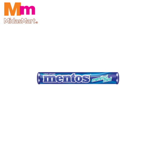 MENTOS MENTHOL MINT CHEWY CANDY (37G)