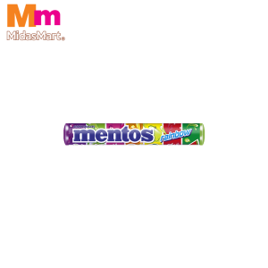 MENTOS RAINBOW CHEWY CANDY STICK (37G)