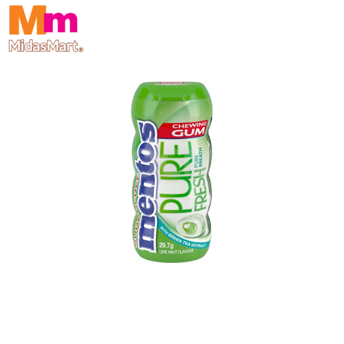 MENTOS PURE FRESH LIME GUM (29G)