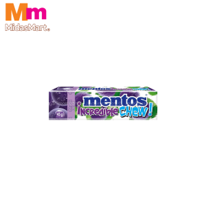 MENTOS INCREDIBLE CHEW GRAPE (45G)