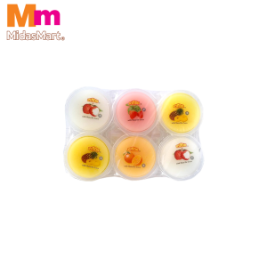 RINDA FRUIT JUICE PUDDING WITH NATA DE COCO (6 X 80G)