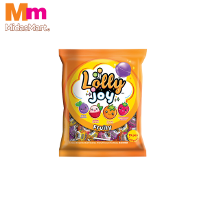LOLLYJOY FRUITY LOLLIPOP VALUE PACK (400G)