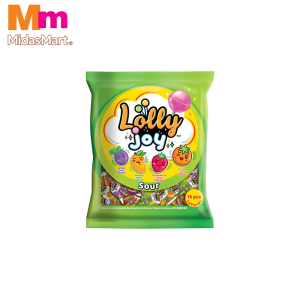 LOLLYJOY SOUR LOLLIPOP VALUE PACK (400G)